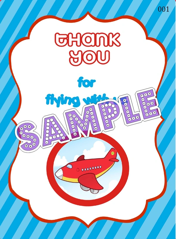 perty Aeroplane theme Cards (list3491_1) - 48