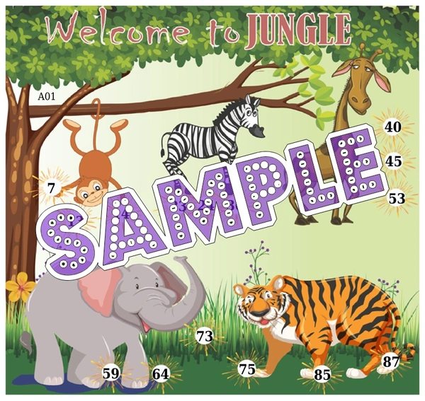 perty Animal theme Tambola Housie (list1125_1) - 18