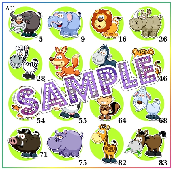perty Animal theme Tambola Housie (list2163_1) - 18