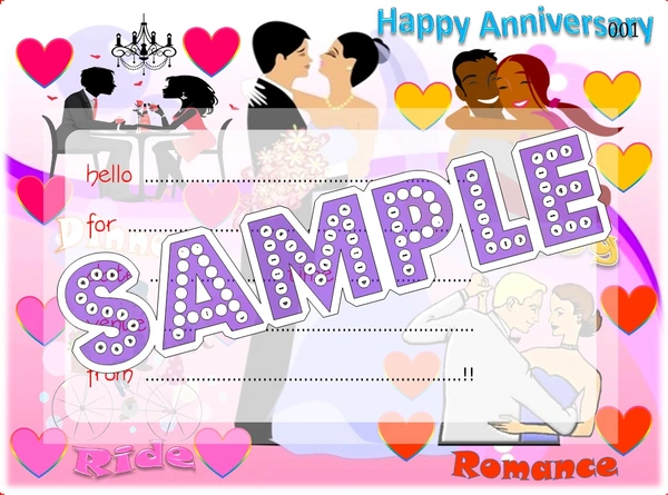 perty Anniversary theme Cards (list3687_1) - 48