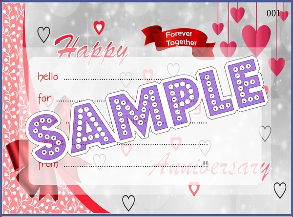perty Anniversary theme Cards (list3688_1) - 48