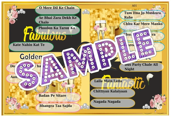 perty Anniversary theme Tambola Housie (list3068_1) - 8