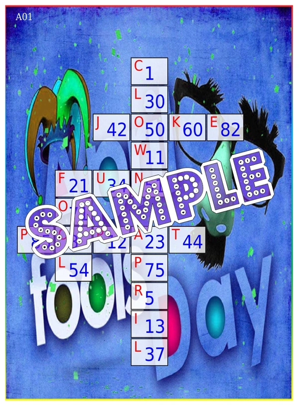perty April Fool theme Tambola Housie (list3230_1) - 16