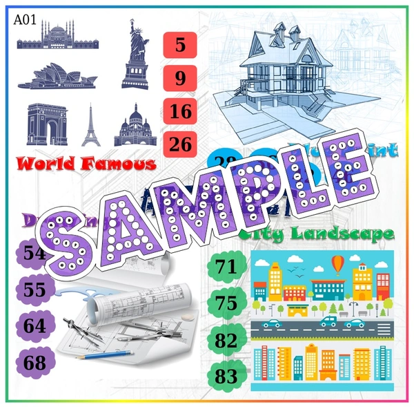 perty Architect theme Tambola Housie (list2027_2) - 12