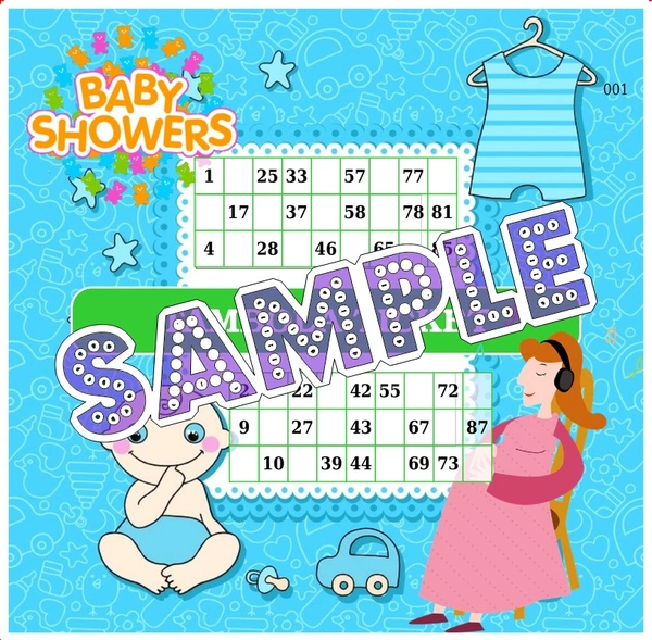 perty Baby Shower theme Tambola Housie (list3107_1) - 18