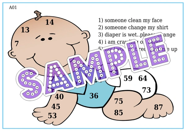 perty Baby Shower theme Tambola Housie (list729_3) - 24