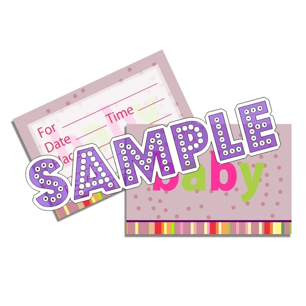 perty Baby theme Cards (list3603_1) - 24
