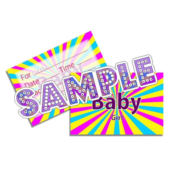 perty Baby theme Cards (list3612_1) - 24
