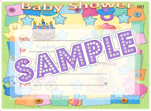 perty Baby theme Cards (list3693_1) - 16