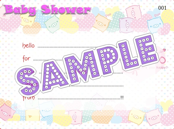 perty Baby theme Cards (list3696_1) - 24
