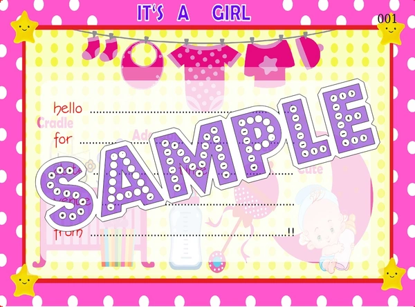 perty Baby theme Cards (list3702_1) - 24