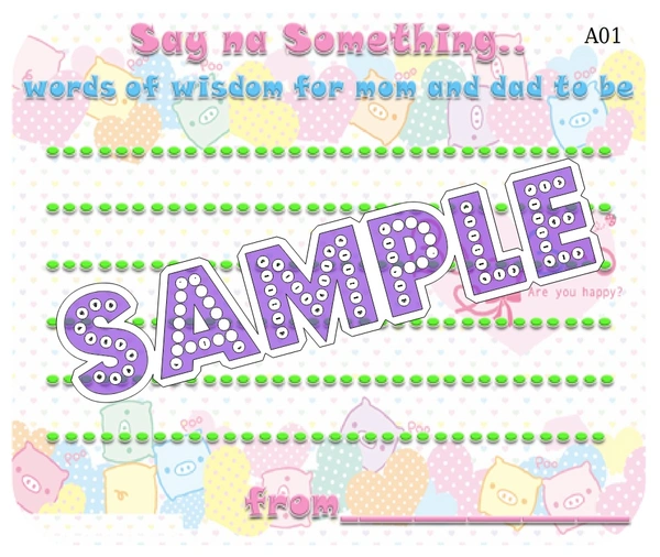 perty Baby theme Cards (list876_1) - 24