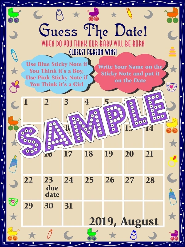 perty Baby theme Paper Games (list3567_1) - 24