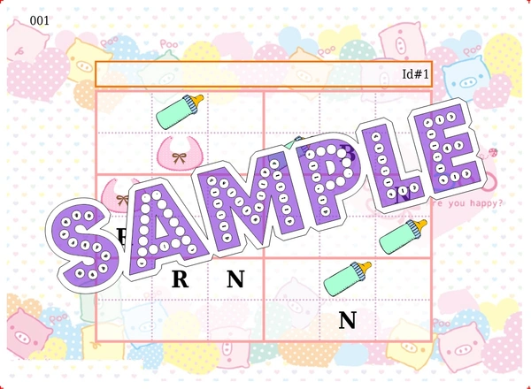 perty Baby theme Paper Games (list838_1) - 16
