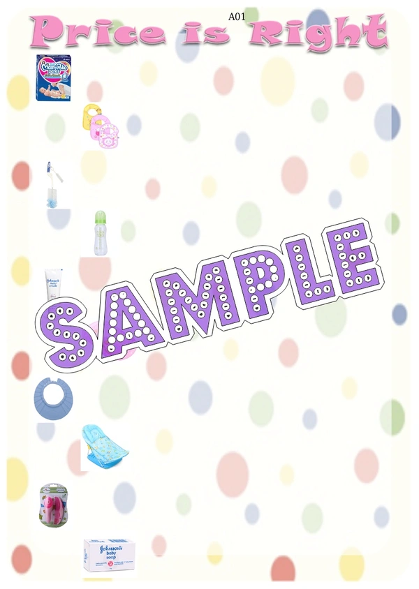 perty Baby theme Paper Games (list846_1) - 24