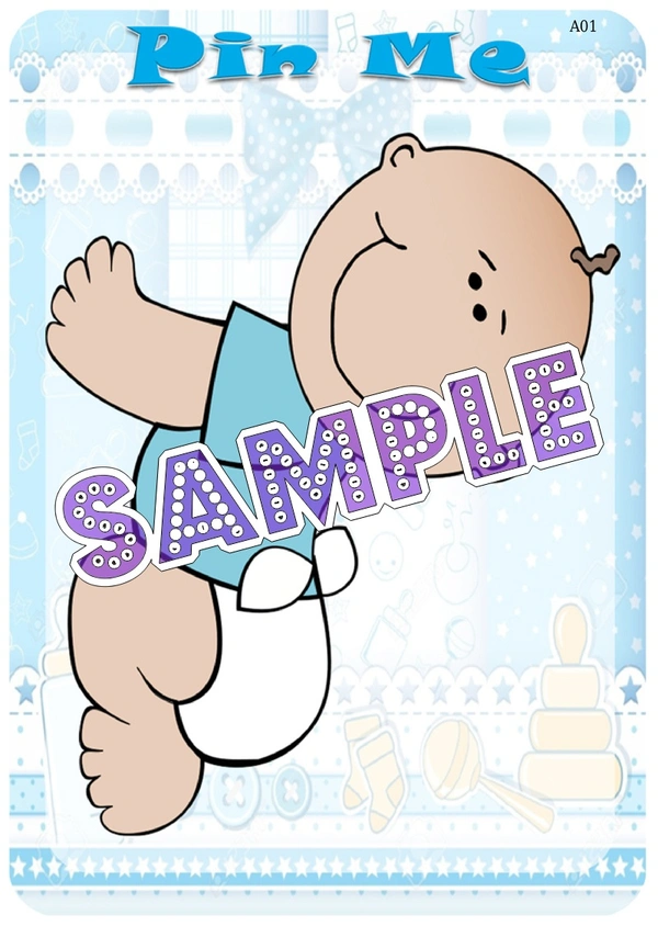 perty Baby theme Paper Games (list883_1) - 8