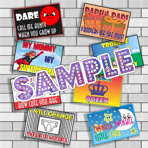 perty Baby theme Props (list1890) - 6 x 4.4