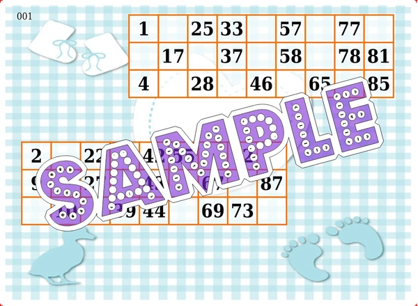 perty Baby theme Tambola Housie (list1004_1) - 16