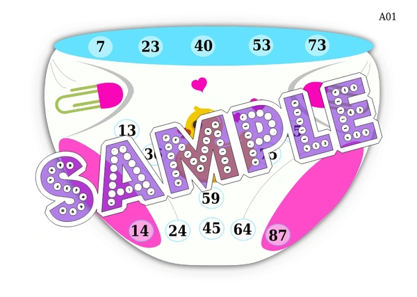 perty Baby theme Tambola Housie (list1129_1) - 16