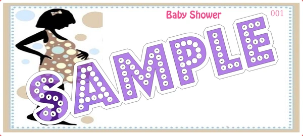 perty Baby theme Tambola Housie (list123_3) - 12