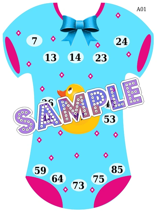 perty Baby theme Tambola Housie (list1438_1) - 16