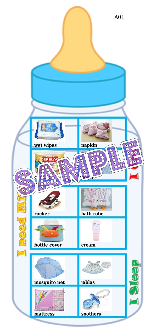 perty Baby theme Tambola Housie (list229_2) - 12