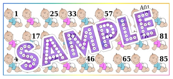 perty Baby theme Tambola Housie (list2775_1) - 48