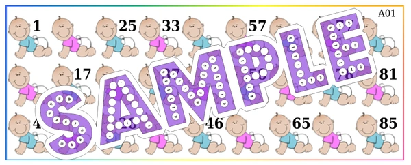 perty Baby theme Tambola Housie (list2775_15) - 90