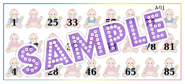 perty Baby theme Tambola Housie (list2776_1) - 48