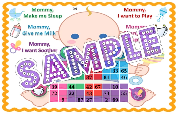perty Baby theme Tambola Housie (list2855_1) - 8