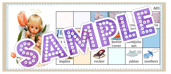 perty Baby theme Tambola Housie (list334_2) - 24