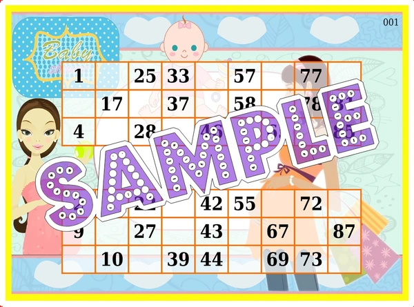 perty Baby theme Tambola Housie (list3558_1) - 16