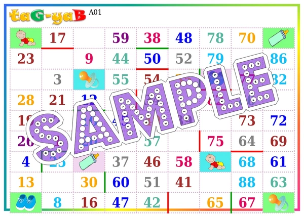 perty Baby theme Tambola Housie (list831_1) - 48
