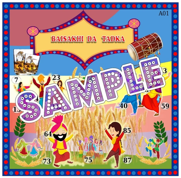 perty Baisakhi theme Tambola Housie (list1160_1) - 18