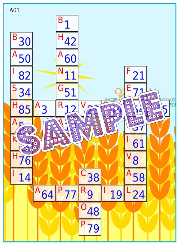 perty Baisakhi theme Tambola Housie (list3221_1) - 16