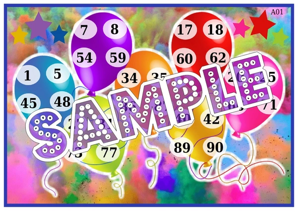perty Balloon theme Tambola Housie (list3581_1) - 24