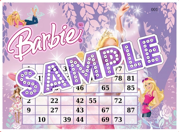 perty Barbie theme Tambola Housie (list1181_1) - 24
