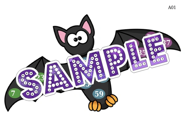 perty Bat theme Tambola Housie (list2947_1) - 24