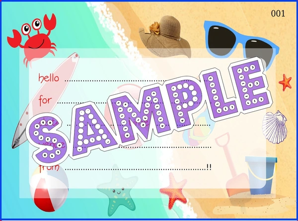 perty Beach theme Cards (list3714_1) - 24