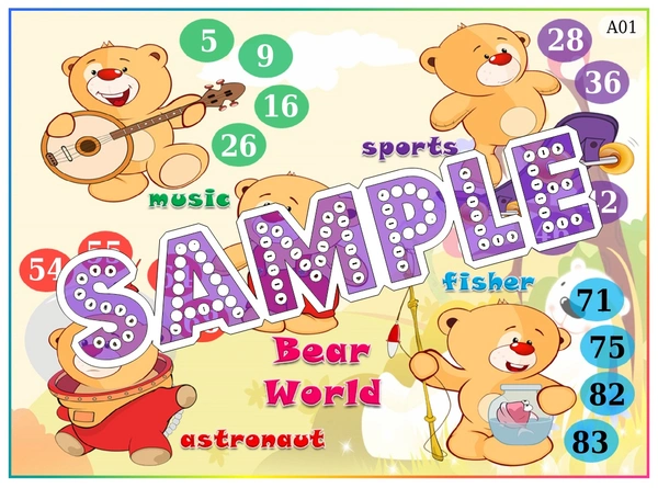 perty Beard theme Tambola Housie (list2191_1) - 48