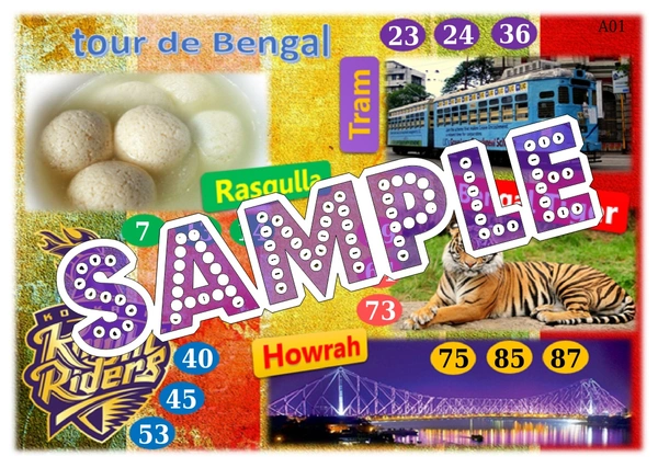 perty Bengal theme Tambola Housie (list424_2) - 48