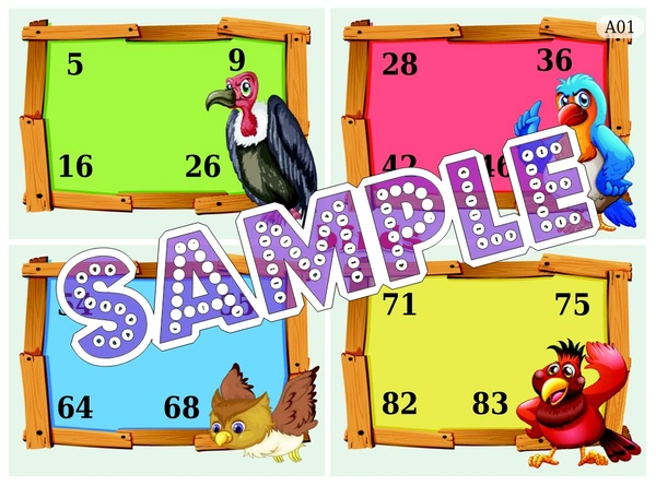 perty Bird theme Tambola Housie (list2161_1) - 24