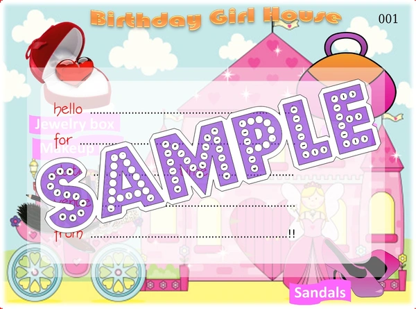 perty Birthday theme Cards (list3719_1) - 24