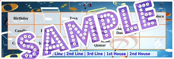 perty Birthday theme Tambola Housie (list3129_2) - 48