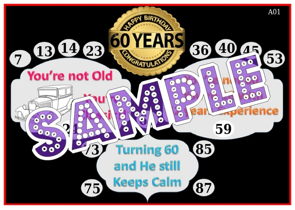perty Birthday theme Tambola Housie (list3171_1) - 48