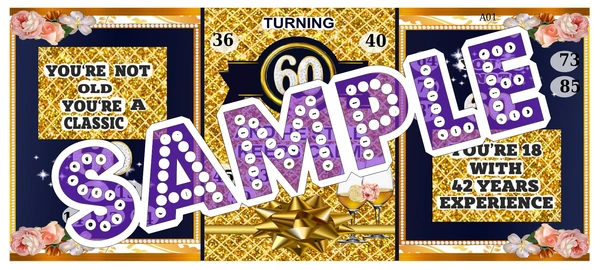 perty Birthday theme Tambola Housie (list3512_2) - 36