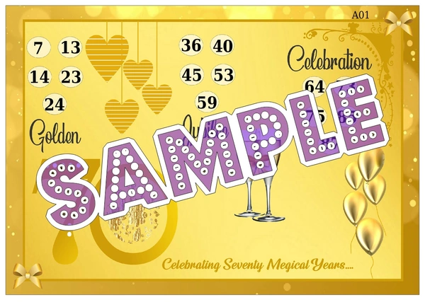 perty Birthday theme Tambola Housie (list3536_1) - 48