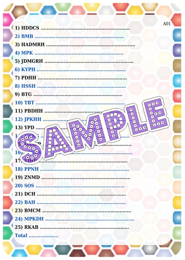 perty Bollywood theme Paper Games (list1675_1) - 24