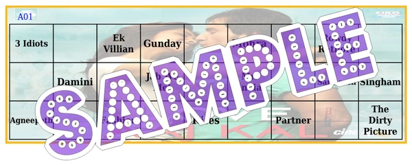 perty Bollywood theme Tambola Housie (list15_3) - 32