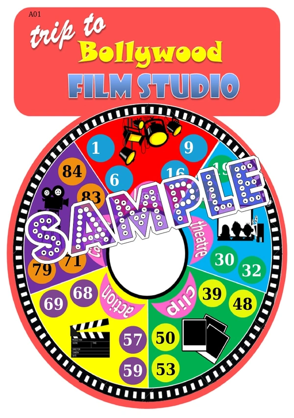 perty Bollywood theme Tambola Housie (list2540_1) - 24